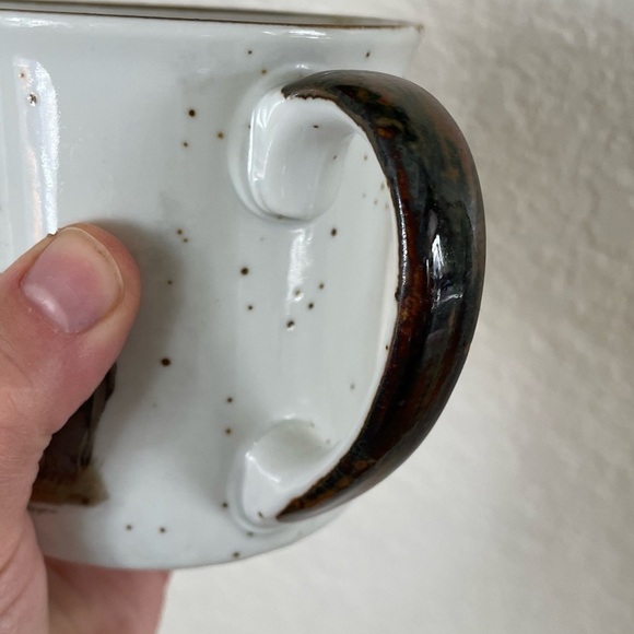 Vintage Otagiri Rhinoceros Coffee Mug Rhino Tea Speckled - Picture 5 of 9